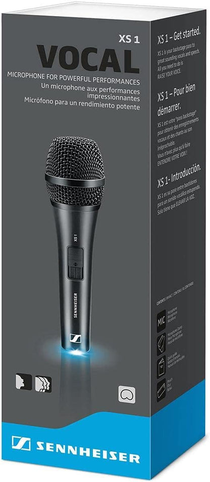 Sennheiser XS 1 dynamisches Handmikrofon für Gesang, schwarz