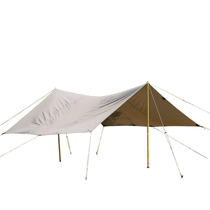 Tatonka Tarp 1 TC Zeltplane Wasserdicht 425x445 cm Beige. Rechteckige Plane in Beige. Dient als vielseitiger Regenschutz oder Unterstand.