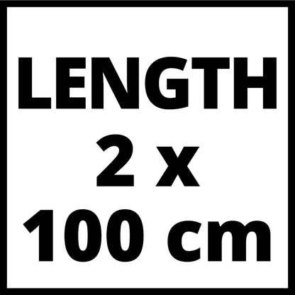 Einhell Führungsschiene Alu für Handkreissägen 2x 1000 mm
