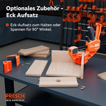 Presch Schnellspann Einhandzwingen Set 4 Stk. – 150/300mm