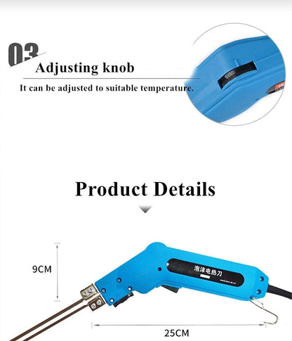 ProCut Elektrisches Heissmesser Styropor Schneidwerkzeug Set