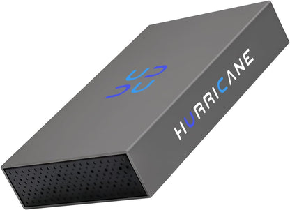HURRICANE 3518C3 Externe Festplatte 3.5" - 2TB USB C, rechteckig, zur externen Datenspeicherung und -übertragung.