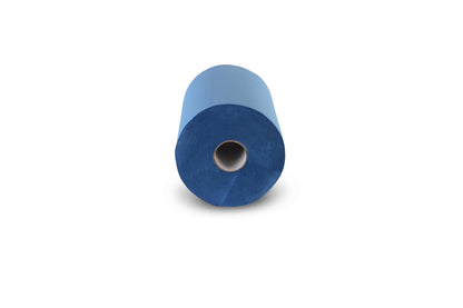 Hypafol Putztuchrolle blau 2-lagig, 2 x 500 Blatt, 37 x 36 cm