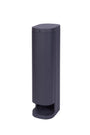 Bold 19448 Volo Steckdosensäule Garten Anthrazit 2x Schuko IP44, Aluminium-Druckguss, eckige Form