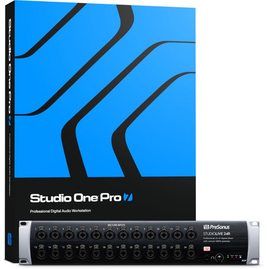 PreSonus StudioLive 24R – Digitalmischer 32-Kanal Rack