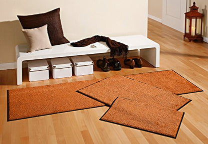 Waschbare Fussmatte Burnt Orange 60x180cm - Innen/Aussen