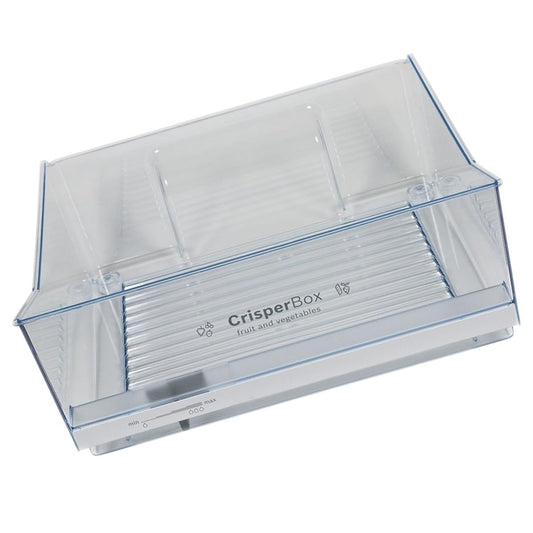Bosch CrisperBox 00746674 Frischhalteschale: Transparente Kühlschrank-Schublade zur Feuchtigkeitsregulierung von Obst & Gemüse.