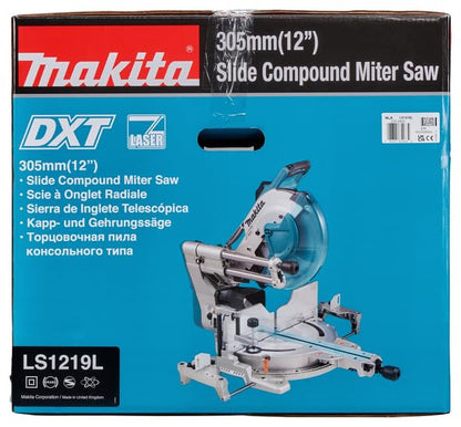 Makita LS1219L Kapp- und Gehrungssäge mit Laser 305 mm
