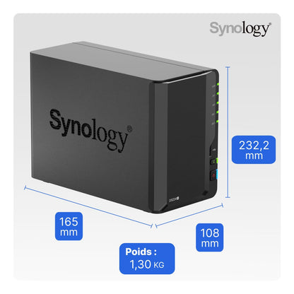 Synology DiskStation DS224+ 2 Bay Desktop NAS Server