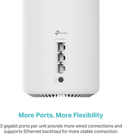 TP-Link Deco XE75 Mesh WLAN Set Wi-Fi 6E AXE5400 - 2er Pack