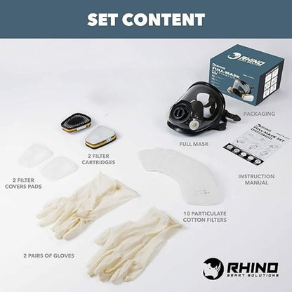 RH 7011 Vollmaske Atemschutz – Organische Dämpfe