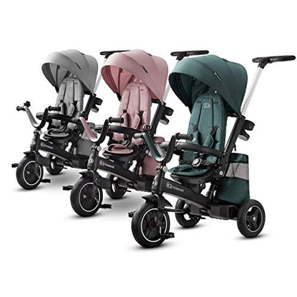 Kinderkraft EASYTWIST Kinderdreirad mit Drehfunktion Grau
