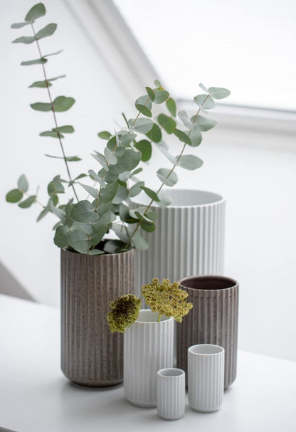 Lyngby Porcelæn Lyngby Vase – Designklassiker H25 cm, Weiss