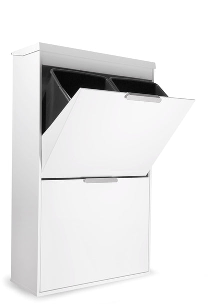 ARREGUI Ecoclas Plus CR621-E Mülltrennsystem mit Box 4x17L weiss