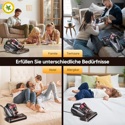 Jimmy BX8 Milbensauger mit UV & Heissluft für Matratzen