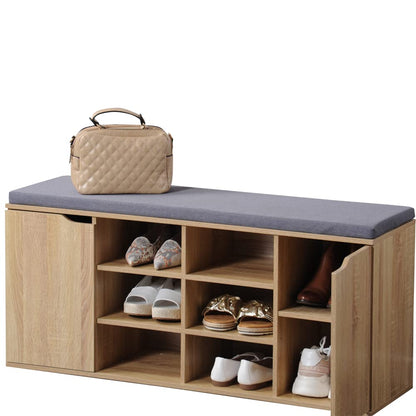 Kesper Schuhschrank mit Sitzkissen Sonoma Eiche 15928 13