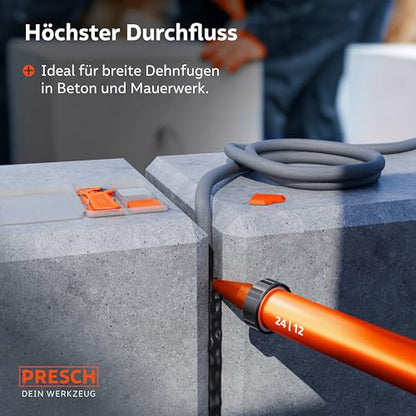 Presch Kartuschenpresse Beutelpresse – 600ml Umschaltbar 24:1