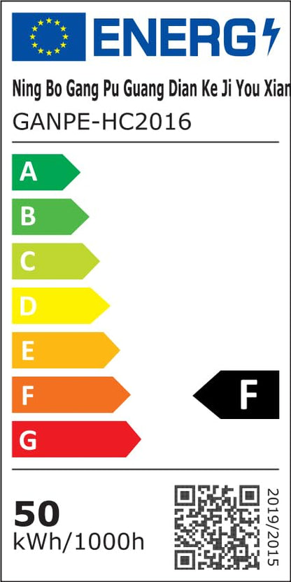 GANPE LED Beleuchteter Badezimmer Spiegelschrank – Links 50x70cm