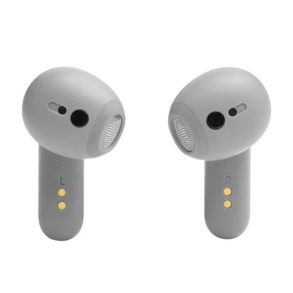 JBL Live Flex In-Ear Kopfhörer mit Geräuschunterdrückung - Silver
