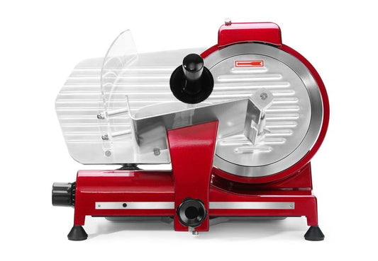 HENDI Profi Line 250 Profi-Aufschnittmaschine – 250mm Rot