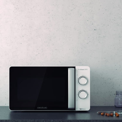 ProClean 3010 Mikrowelle – 20 Liter Kapazität, Weiss