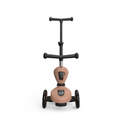 Scoot & Ride Highwaykick 1 Push and Go 2in1 Kinderroller Mocha