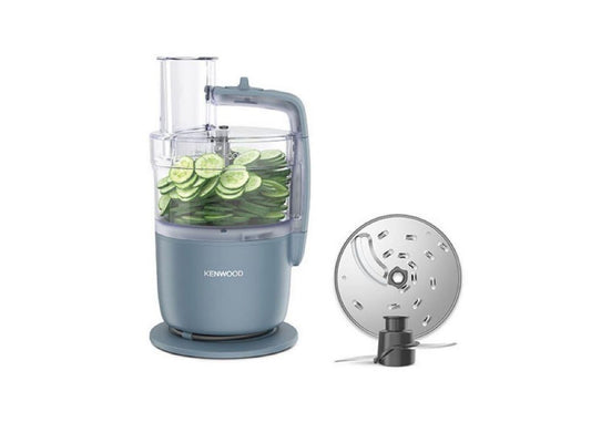 Kenwood MultiPro Go FDP22.000GY Küchenmaschine - Storm Blu. Stormblau, klarer Behälter. Zerkleinert, reibt, schneidet