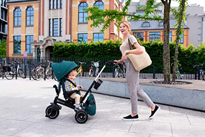 Kinderkraft EASYTWIST Kinderdreirad mit Drehfunktion Grau