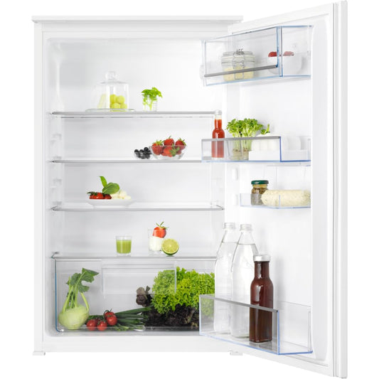 AEG OptiSpace TSK5O881ES Einbau-Kühlschrank 88cm. Weißer, rechteckiger Einbau-Kühlschrank für das Kühlen von Lebensmitteln.