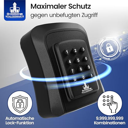 Schlosswarte Digitaler Schlüsseltresor – Hohe Sicherheit