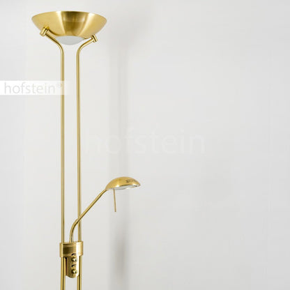 Lumo LED Deckenfluter Rom - Lesearm Messing dimmbar