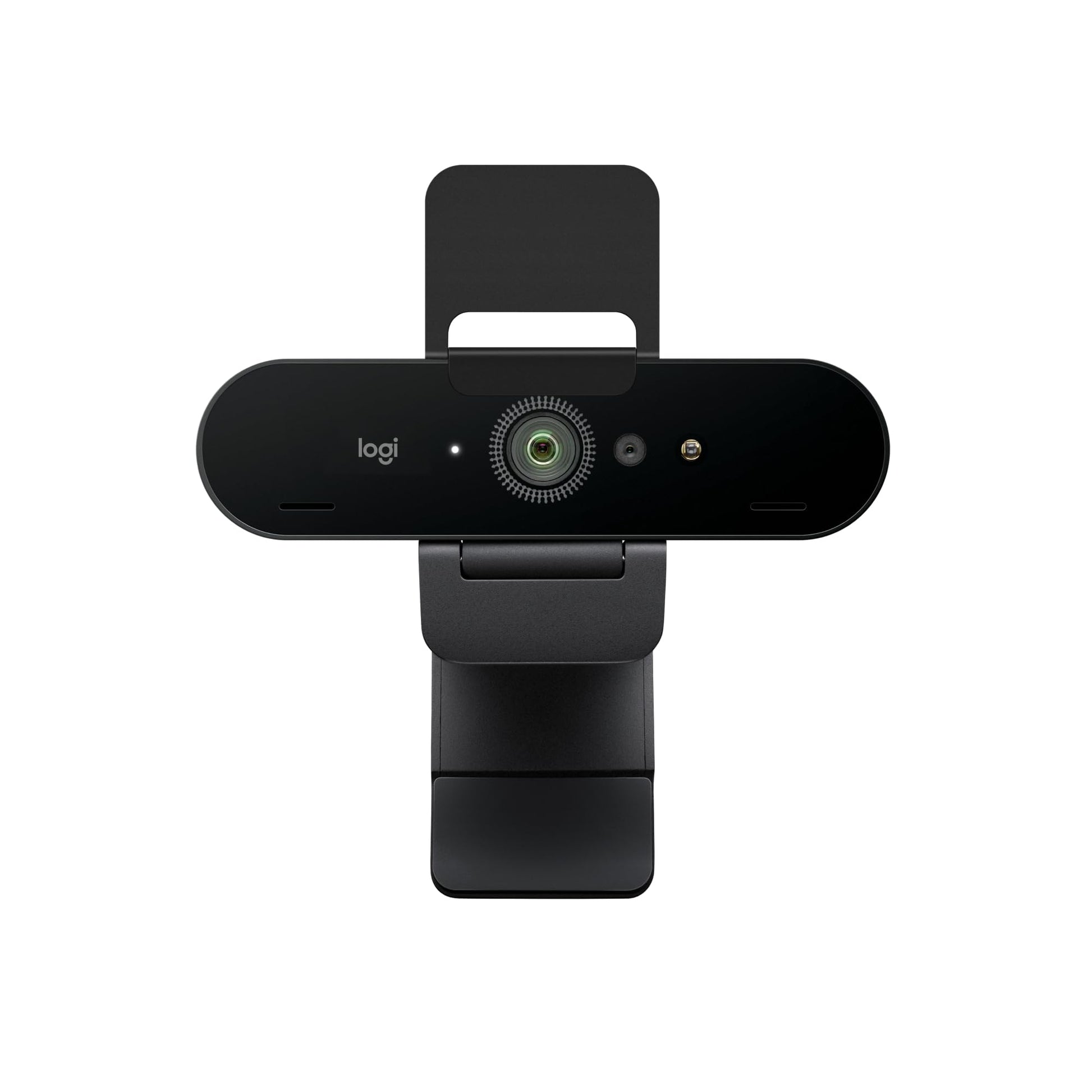 Logitech Brio 4K Webcam für Videokonferenzen - Graphit. Kompakte, rechteckige Graphit-Webcam für 4K-Videokonferenzen.