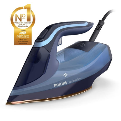 Philips Azur 8000 Serie Dampfbügeleisen - DST8020/20 Hellblau