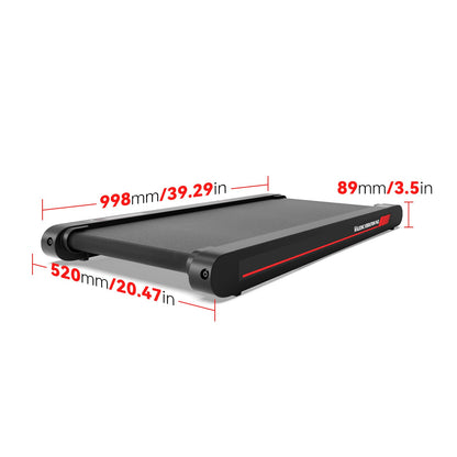 Sperax 3-in-1 Walking Vibration Pad, Laufband für Zuhause, rot-schwarz