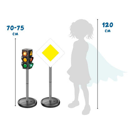 alldoro XXL-Verkehrsset Verkehrserziehung Kinder 60230