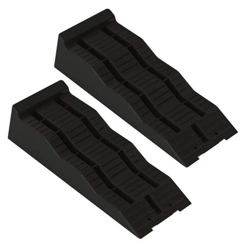 Thule Levelers Parknivellierer Auffahrkeile Set für Wohnmobile, schwarz, mit Tragetasche