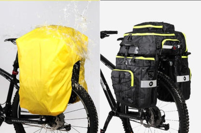tamthy 3-in-1 Fahrradtasche - Wasserdicht, Gepäckträger Rucksack