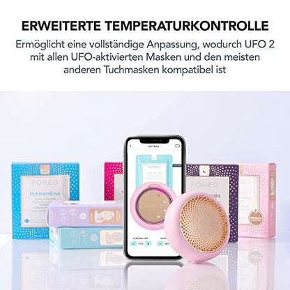 FOREO UFO 2 LED-Gesichtsmaske - Rotlichttherapie & Wärme