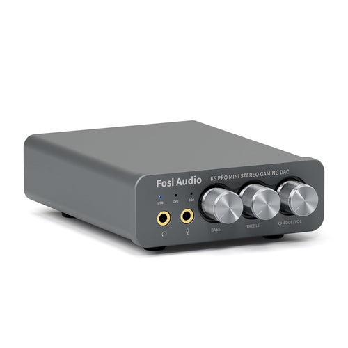 Fosi Audio K5 Pro HiFi Kopfhörerverstärker USB DAC Gaming