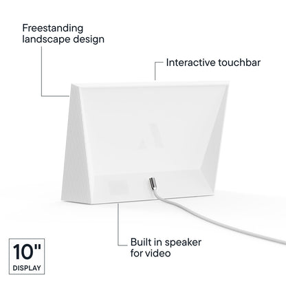 Aura Carver Digitaler Bilderrahmen 10,1 Zoll HD WLAN Sea Salt