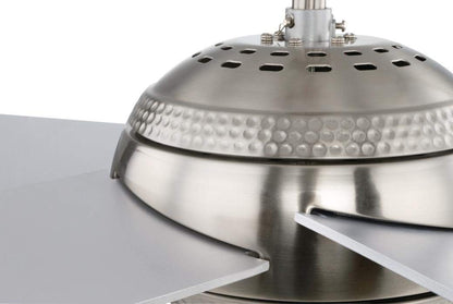 Bendan 72069 LED Deckenventilator 132 cm Seidenmatt-Chrom