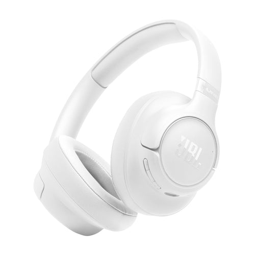 JBL Tune 730 BT Over-Ear-Kopfhörer, Bluetooth 6.0, 76 h Akku, Weiss, faltbares Design
