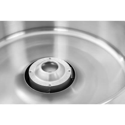 Royal Catering RCZK-1200E Zuckerwattemaschine Pink mit Abdeckhaube