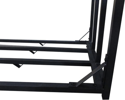 WIELS® Metall Kaminholzregal Aussen XXL - 185x70x185cm
