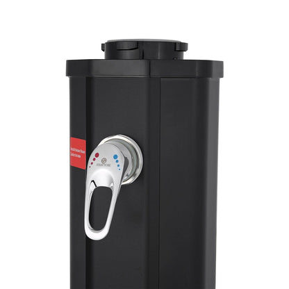 Strattore Solardusche Garten 35L schwarz mit Fussdusche