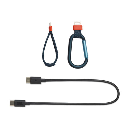 JBL Flip 7 Bluetooth Lautsprecher, IP68 wasserdicht, Blau