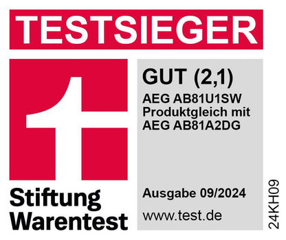 AEG Ultimate 8000 Staubsauger mit Beutel - AB81U1SW