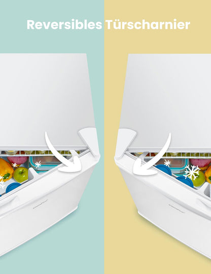 Comfee RCD50WH2(E) Mini Kühlschrank 43L mit Eisfach - Weiss