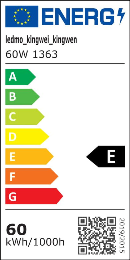 ledmo 60W LED Wandleuchte Aussen - KaltWeiss 6000K, Schwenkbar