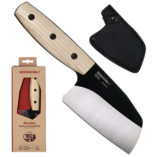 Morakniv Rombo BlackBlade Tasak – Esche, rostfreier Stahl
